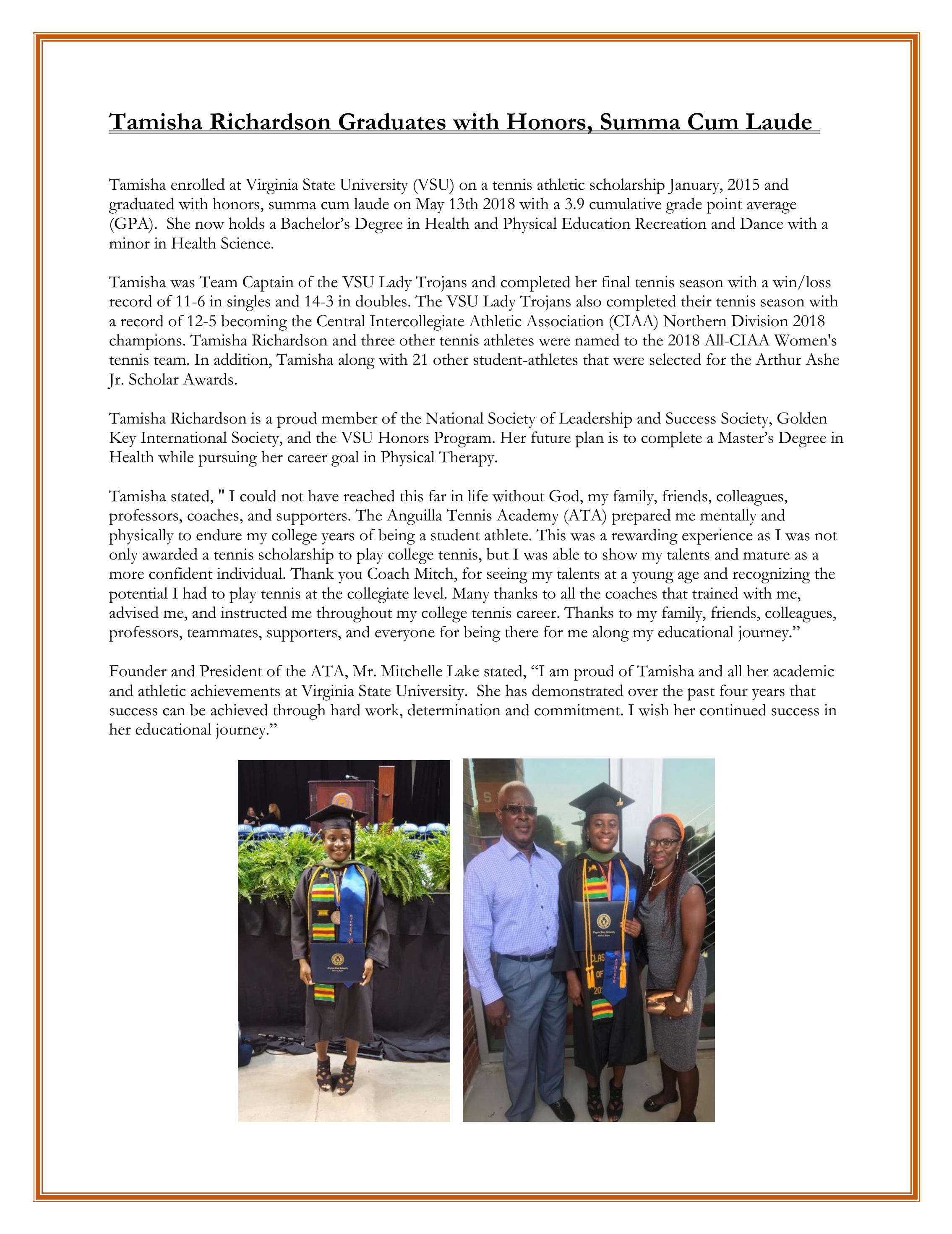 Tamisha-Richardson-Graduates-with-Honors